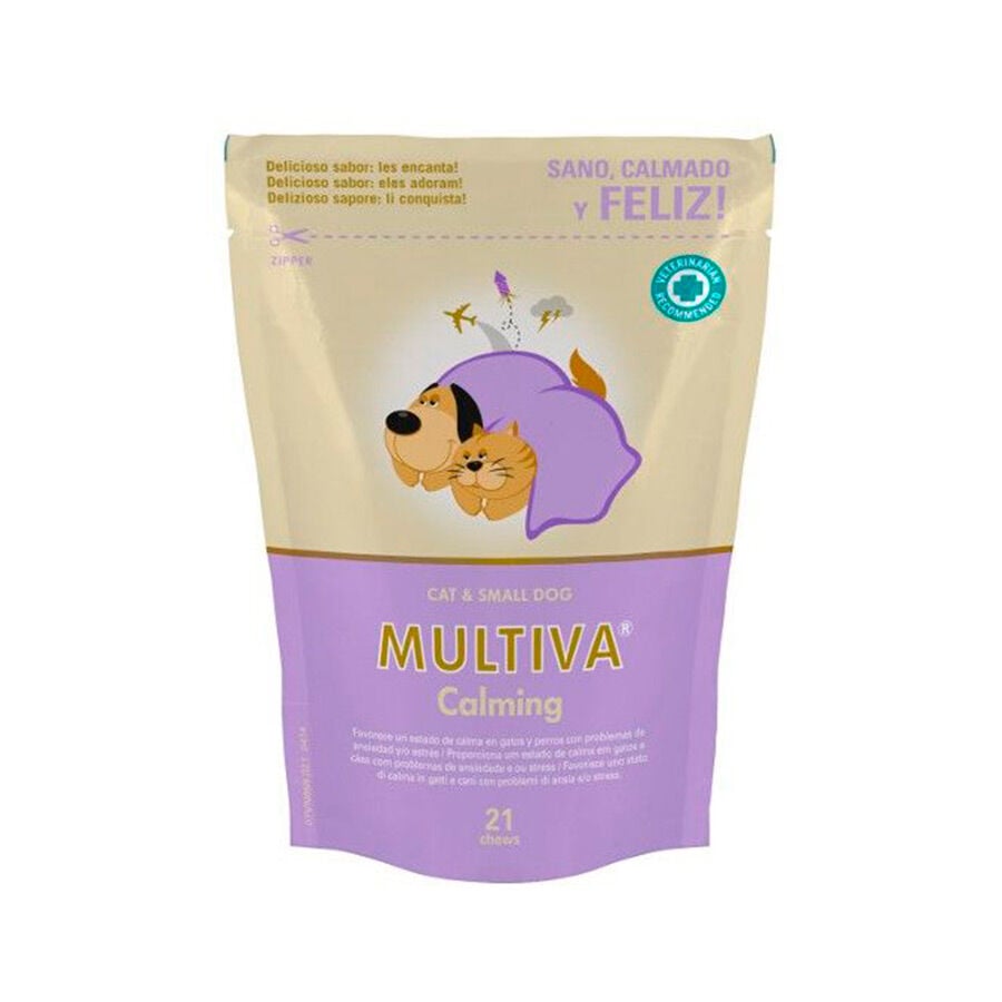 Ra&ccedil;as pequenas Vetnova Multiva Calming Calmante Natural para c&atilde;es e gatos , , large Imagem n&uacute;mero 2