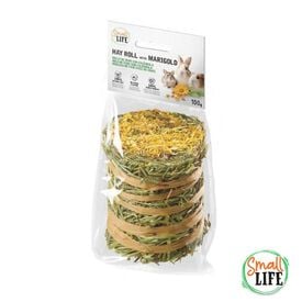 Small Life Rolo de Feno com Cal&ecirc;ndula Snack para roedores e coelhos
