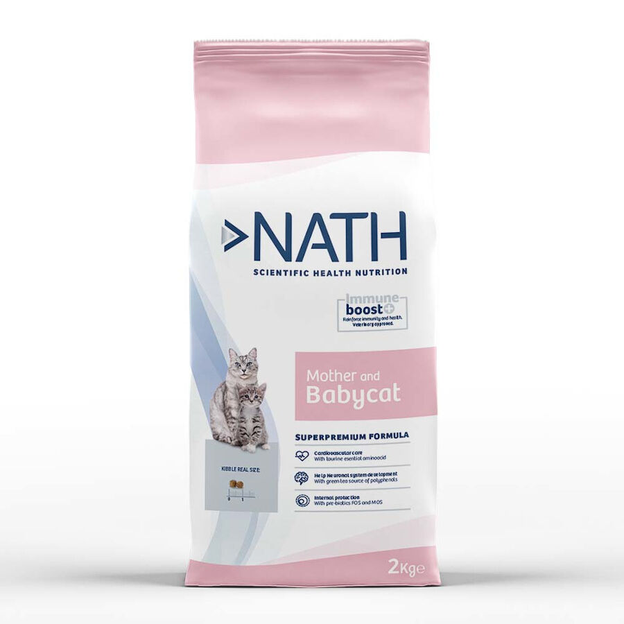 2 kg Nath Adult Mother & Babycat Ra&ccedil;&atilde;o para gatos, , large Imagem n&uacute;mero 1