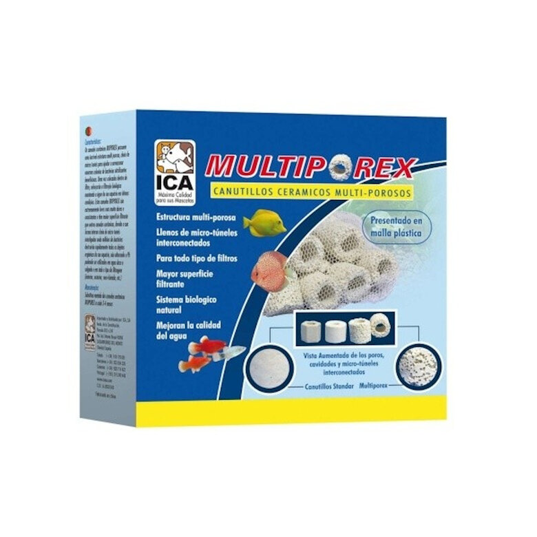 ICA Multiporex Canudos Cerâmicos para filtração de aquários,  Imagem número 1 ICA Multiporex Canudos Cerâmicos para filtração de aquários, , large Imagem número 1