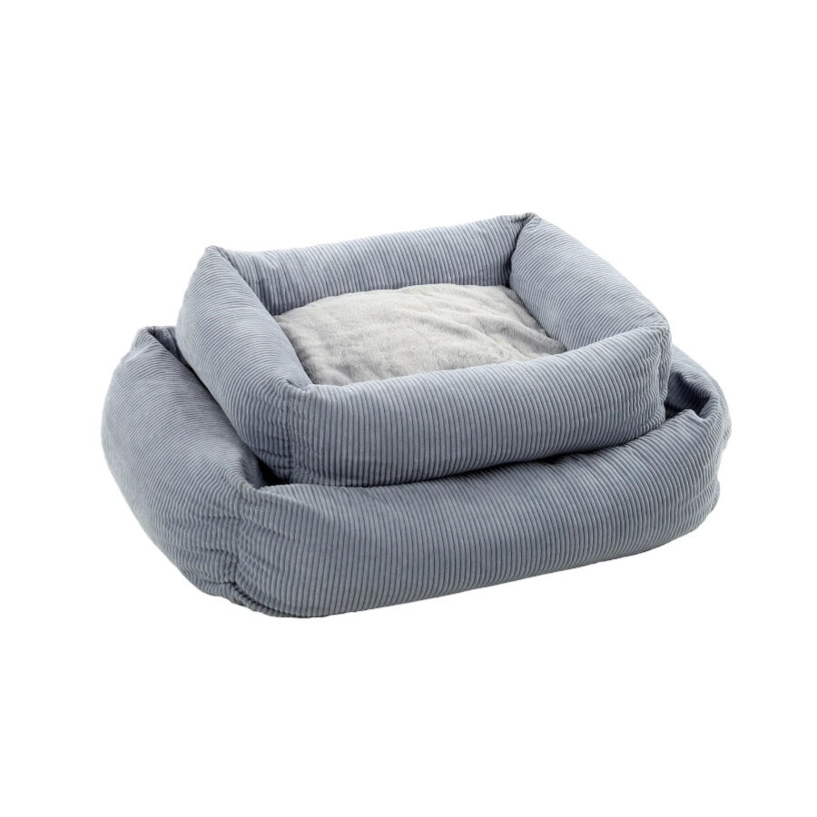 Flamingo Colette Retangular Azul cama alcofa para c&atilde;es, , large Imagem n&uacute;mero 4