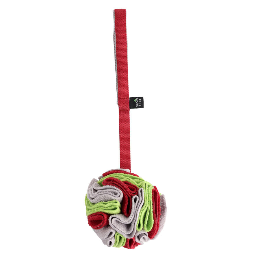 Minus One Fleece Fleece Tug Ball bola de tecido para c&atilde;es e gatos, , large Imagem n&uacute;mero 1