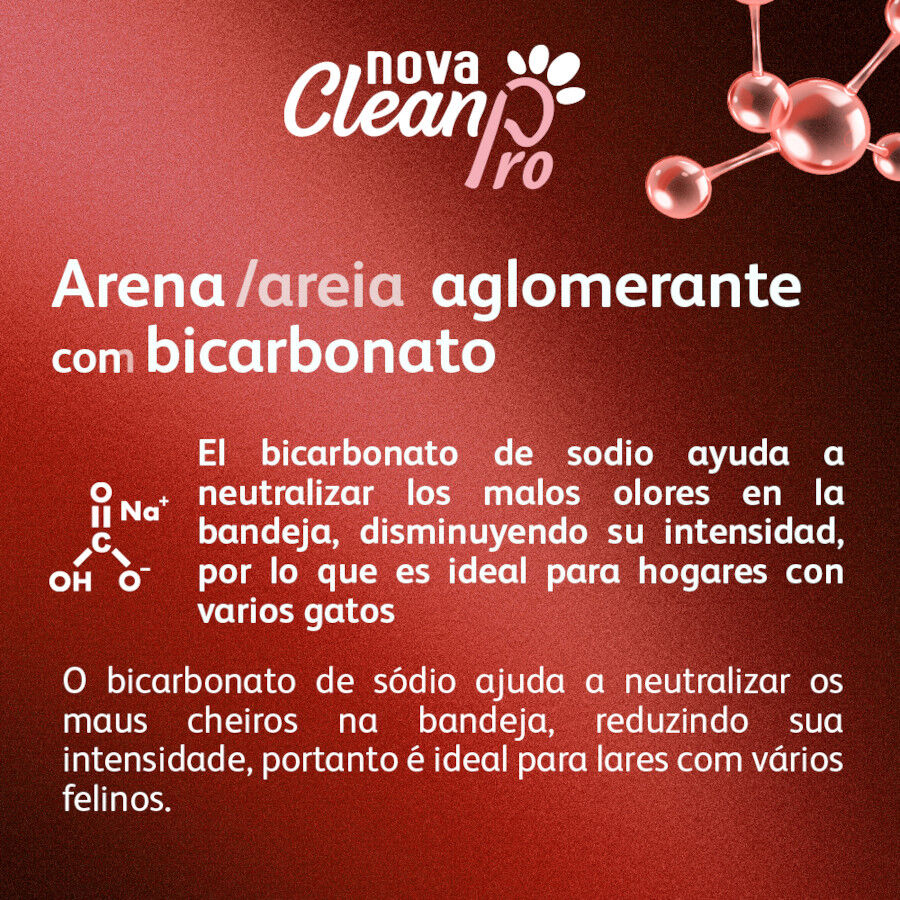 Nova Clean Pro Areia Multicat para gatos, , large Imagem n&uacute;mero 3
