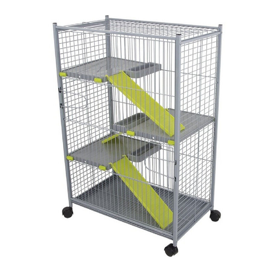 Voltreg&agrave; Gaiola Grande com Rodas para roedores pequenos, , large Imagem n&uacute;mero 1