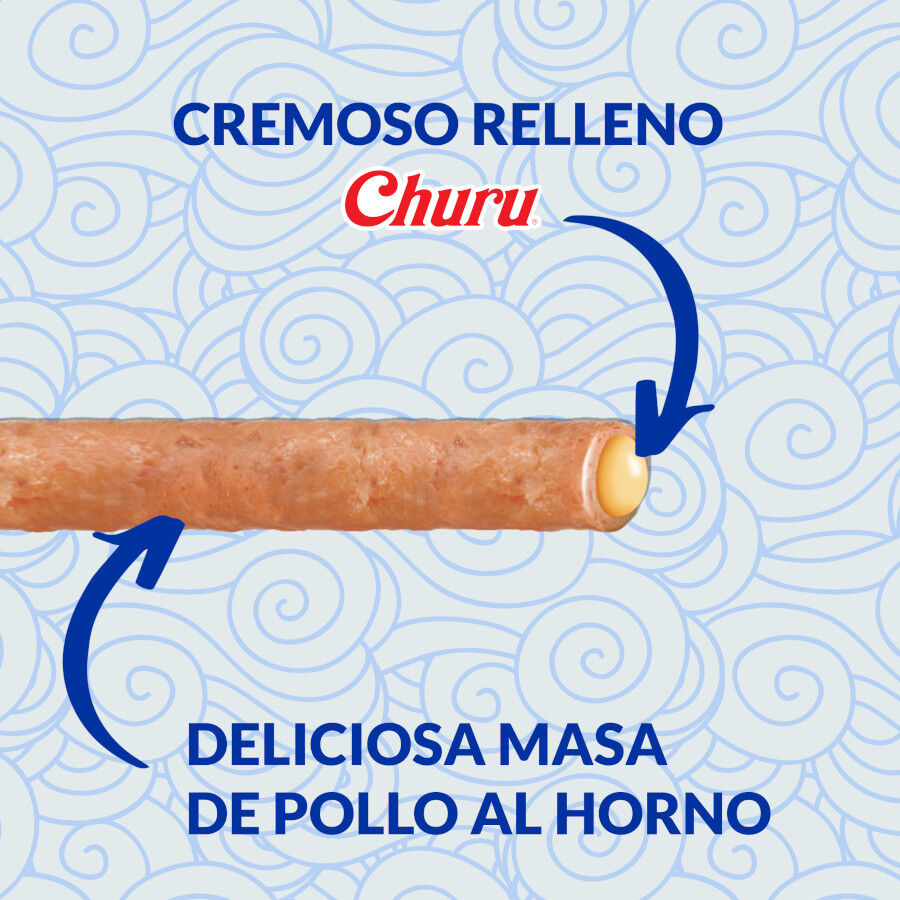 4 saquetas x 10 g Churu Sticks Rolls de Frango para gatos, , large Imagem n&uacute;mero 4