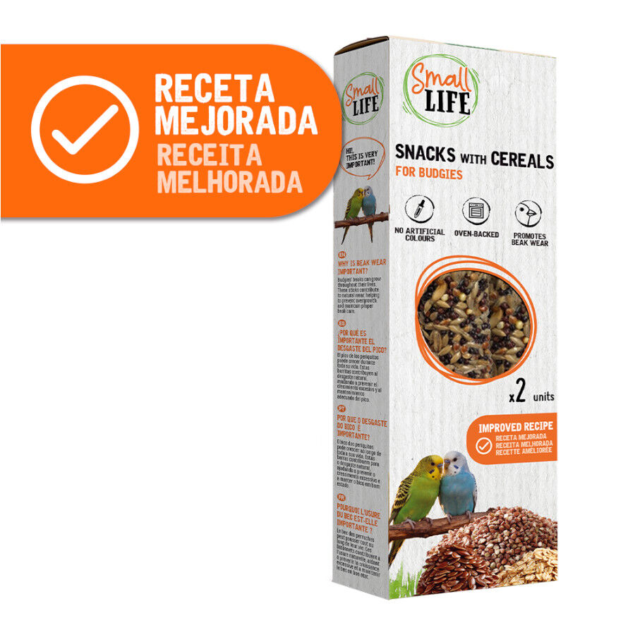 2 barritas Small Life Barritas Snack com Cereais para periquitos, , large Imagem n&uacute;mero 2