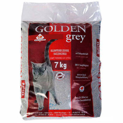 Golden Grey areia fina aglomerante para gatos