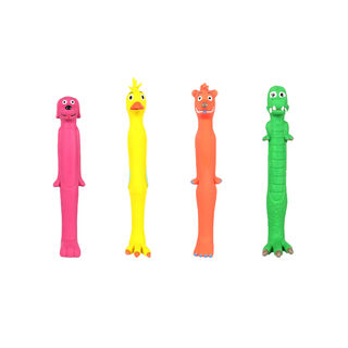 Flamingo Animais de brinquedo de látex para cães
