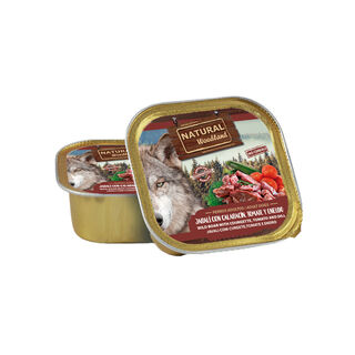 Natural Greatness Javali com Curgete, Tomate e Endro lata para cães