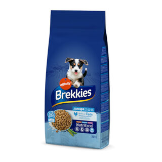 Ração Brekkies Excel Júnior original para cachorros