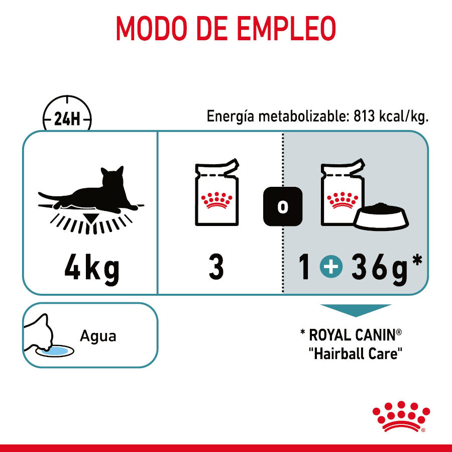 85 g Royal Canin Hairball Care Saquetas em Gelatina para gatos, , large Imagem n&uacute;mero 8