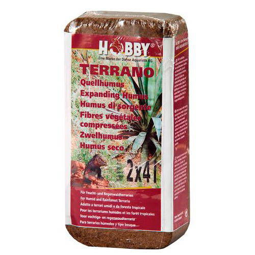 Hobby humus seco comprimido natural Imagem n&uacute;mero 1