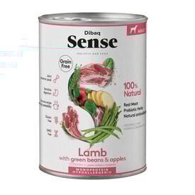 Dibaq Sense Grain Free Adult Borrego lata para cães