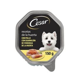 Cesar Recetas da horta terrina em patê para cães
