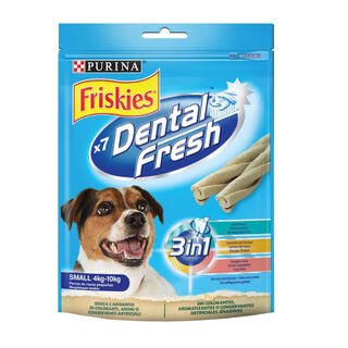Purina Snacks dentais Friskies Small Dental Fresh para cães 