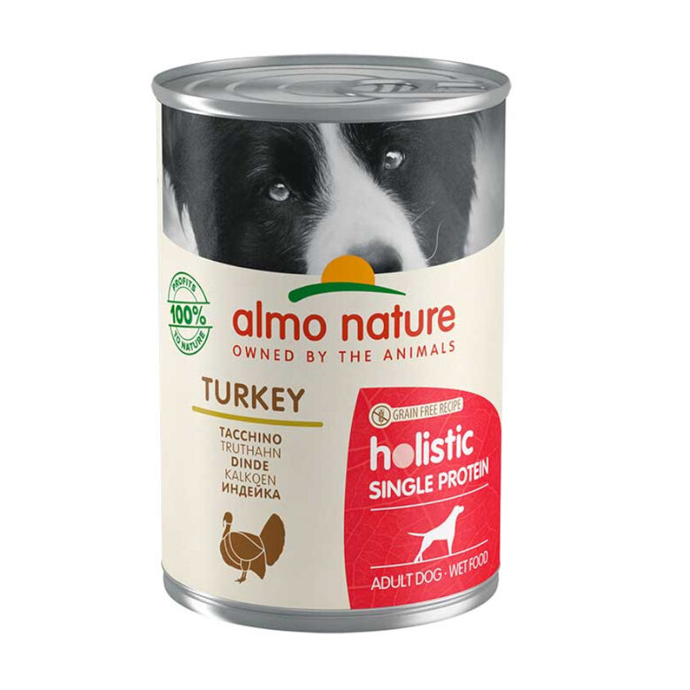 Almo Nature Holistic Monoprotein peru lata para cães, , large image number null
