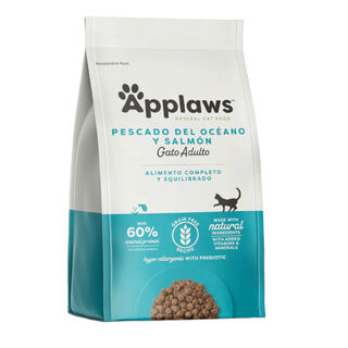 Applaws Adult Grain Free Peixe Azul e Salmão ração para gatos