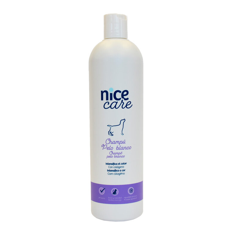 Nice Care Champô Pelo Branco para cães,  Imagem número 1 Nice Care Champô Pelo Branco para cães, , large Imagem número 1