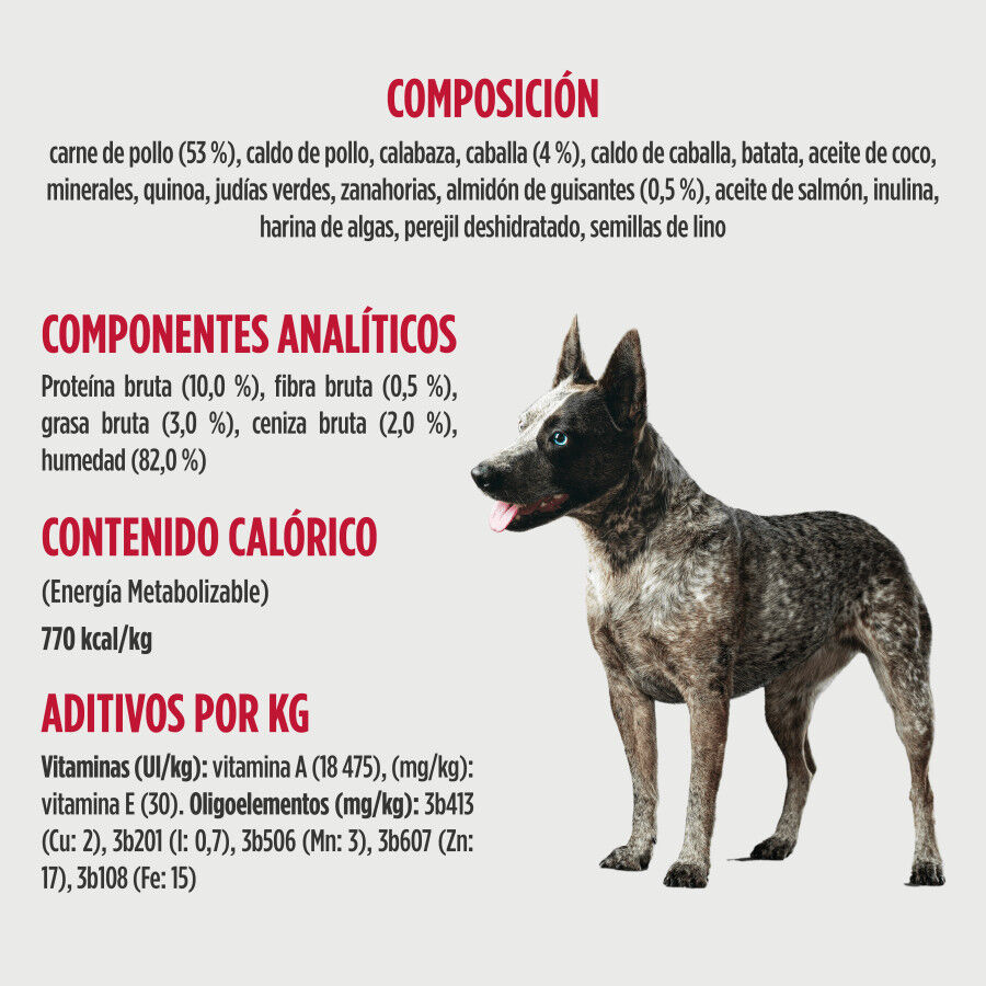 170 g Nulo Comida h&uacute;mida de Frango com Cavala em Caldo em lata para c&atilde;es, , large Imagem n&uacute;mero 4