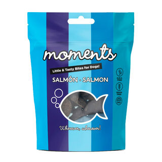 Moments Petiscos de salmão para cães 