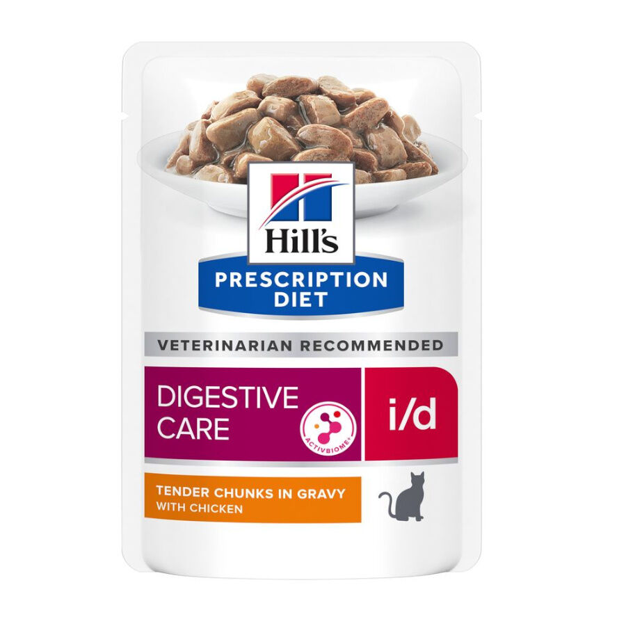 Hill's Feline Prescription Diet i/d sobres Imagem n&uacute;mero 3