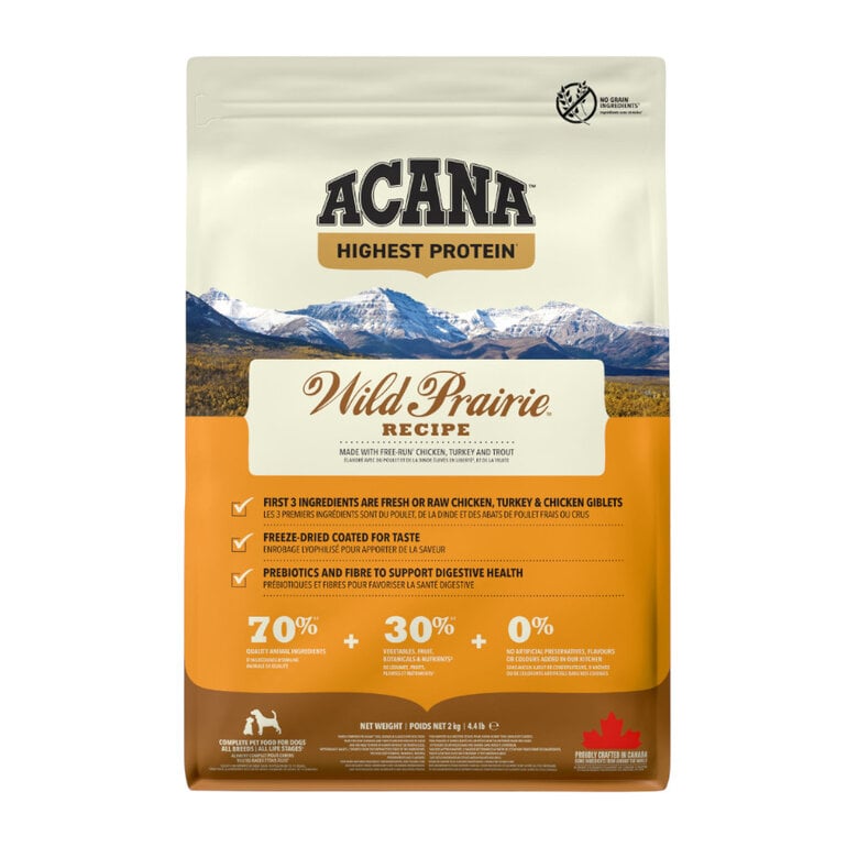 11.4 kg Acana Wild Prairie Ração para cães,  Imagem número 2 11.4 kg Acana Wild Prairie Ração para cães, , large Imagem número 2