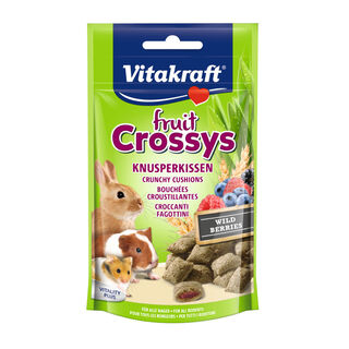 Vitakraft Fruit Crossys Biscoitos para roedores