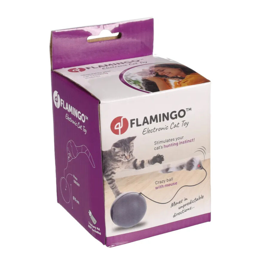 Flamingo Boula Rato interativo para gatos, , large Imagem n&uacute;mero 2