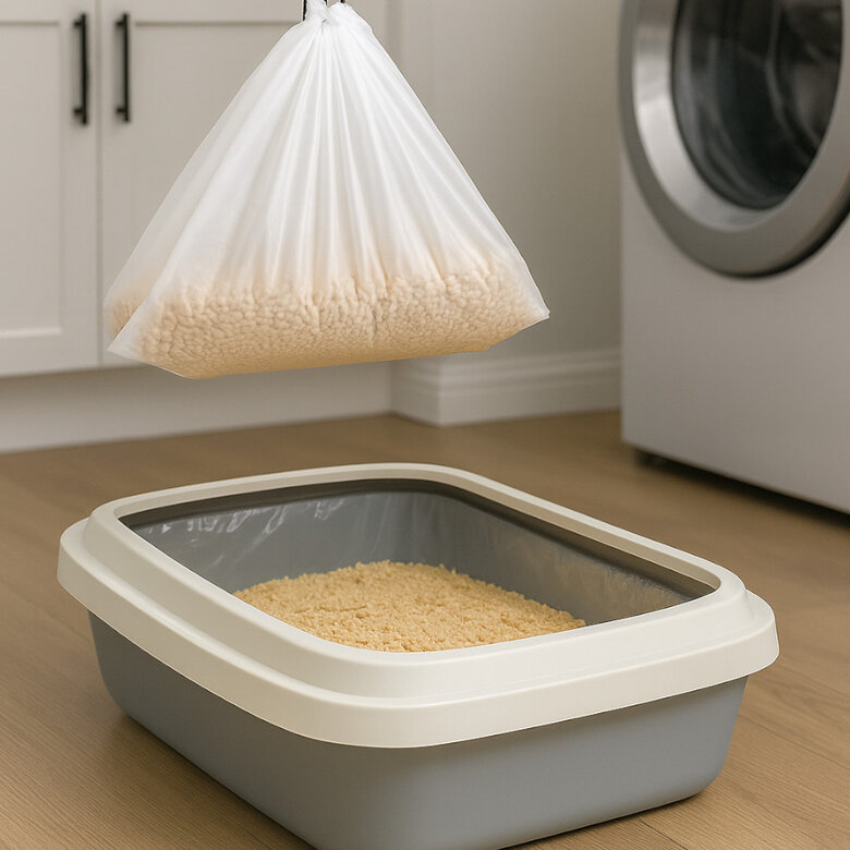 Nice Care Arenero Cerrado Komoda Beige para gatos,  Imagem número 4 Nice Care Arenero Cerrado Komoda Beige para gatos, , large Imagem número 4