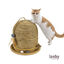 Leeby Beau arranhador redondo com brinquedo para gatos, , large Indicador imagem número 2