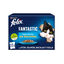 12 saquetas x 85 g Felix Fantastic Banquete do Mar saqueta em gelatina para gatos, , large Indicador imagem número 1