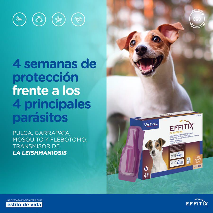 Virbac Effitix Pipetas Antiparasit&aacute;rias para c&atilde;es, , large Imagem n&uacute;mero 5