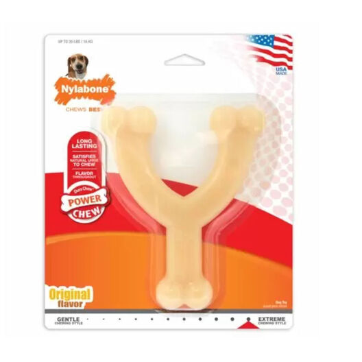 Nylabone Dura Chew Wishbone Osso Mordedor para cães, , large image number null