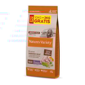 Nature's Variety Healthy Grains Adult Medium Maxi Peru ração para cães
