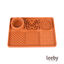 Leeby Tapete de Lamber Laranja para c&atilde;es e gatos, , large Indicador imagem n&uacute;mero 2