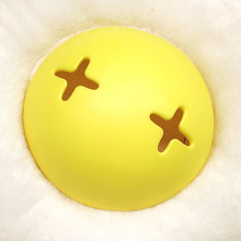 Tootoy! Comfort Fried Egg Cuddler peluche porta-snacks para cães,  Imagem número 3 Tootoy! Comfort Fried Egg Cuddler peluche porta-snacks para cães, , large Imagem número 3