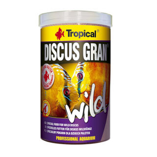 Tropical Discus Gran Wild Grânulos para peixes ciclídeos