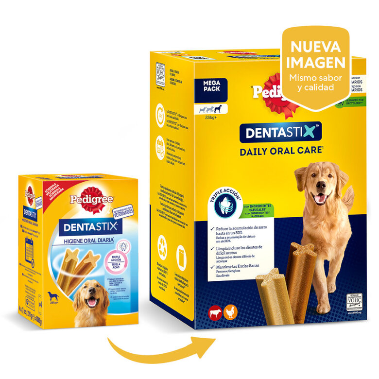 112 sticks Pedigree Dentastix Snacks Dentários para cães de porte grande,  Imagem número 2 112 sticks Pedigree Dentastix Snacks Dentários para cães de porte grande, , large Imagem número 2