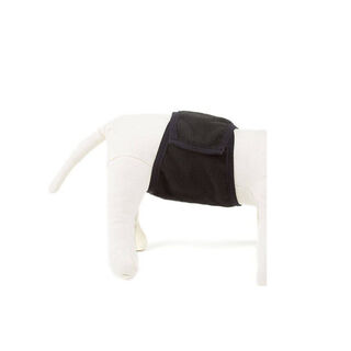 Flamingo fralda lavável para cães machos