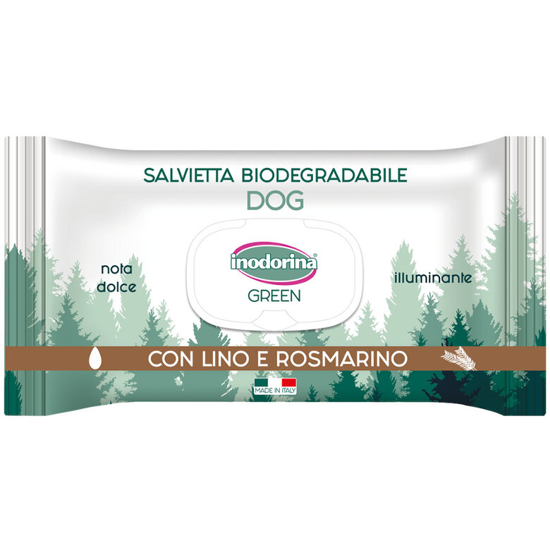 Inodorina Green Toalhitas Húmidas Iluminadoras para cães,  Imagem número 1  Inodorina Green Toalhitas Húmidas Iluminadoras para cães, , large Imagem número 1