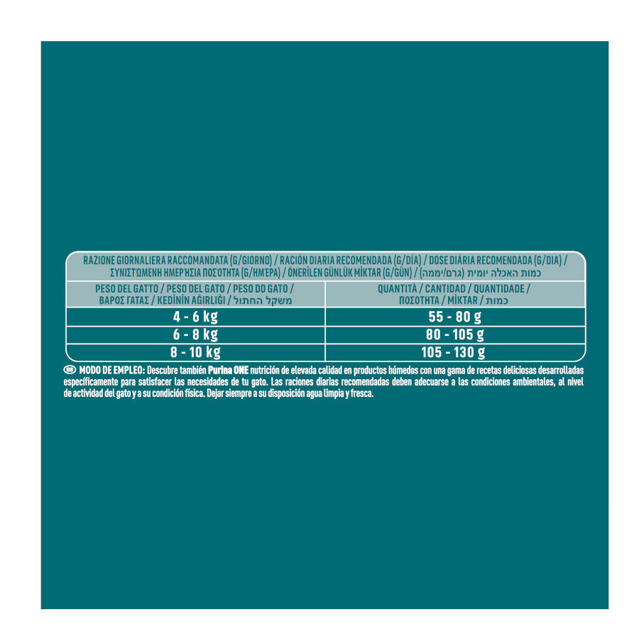 2.8 kg Purina One Adult Bifensis Esterilizado Vaca ra&ccedil;&atilde;o para gatos, , large Imagem n&uacute;mero 3