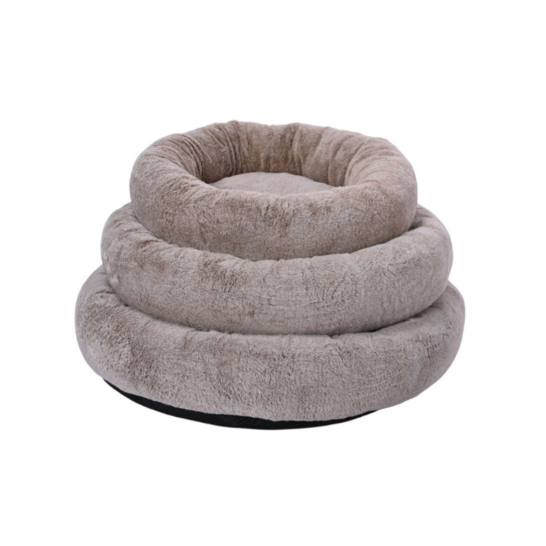 Leeby Cama antistress bege para cães,  Imagem número 6 Leeby Cama antistress bege para cães, , large Imagem número 6