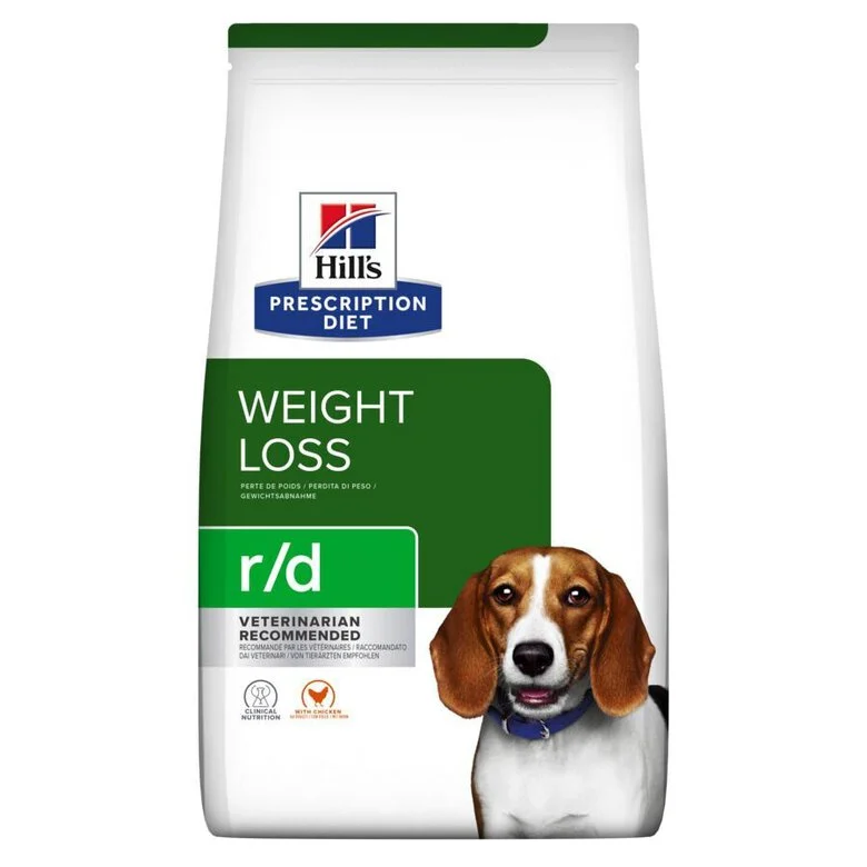 10 kg Hill's Prescription Diet Weight Loss r/d Frango ração para cães,  Imagem número 1 10 kg Hill's Prescription Diet Weight Loss r/d Frango ração para cães, , large Imagem número 1