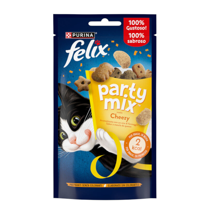 60 g Felix Biscoitos Party Mix queijo para gatos, , large Imagem n&uacute;mero 1