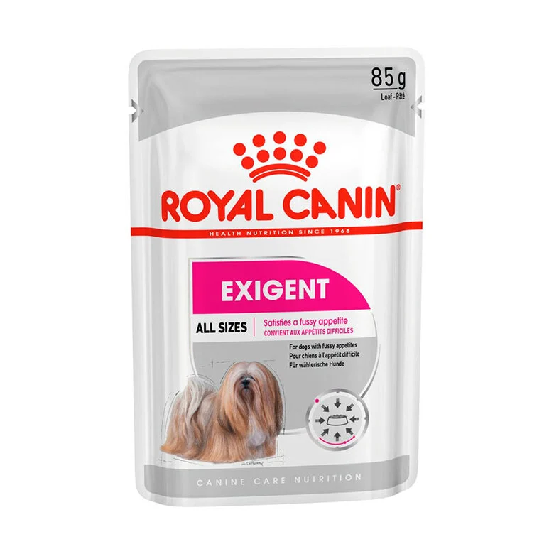 85 g Royal Canin Exigent patê sobresaqueta para cães,  Imagem número 1 85 g Royal Canin Exigent patê sobresaqueta para cães, , large Imagem número 1