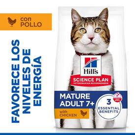 Hill's Mature Adult Science Plan Frango ração para gatos