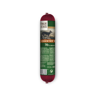 True Origins Salsicha Wild Country Water Frango para cães