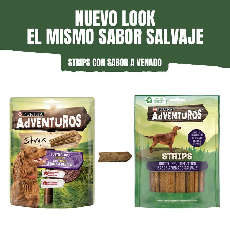 90 g Adventuros Barras carne de veado para cães,  Imagem número 7 90 g Adventuros Barras carne de veado para cães, , large Imagem número 7