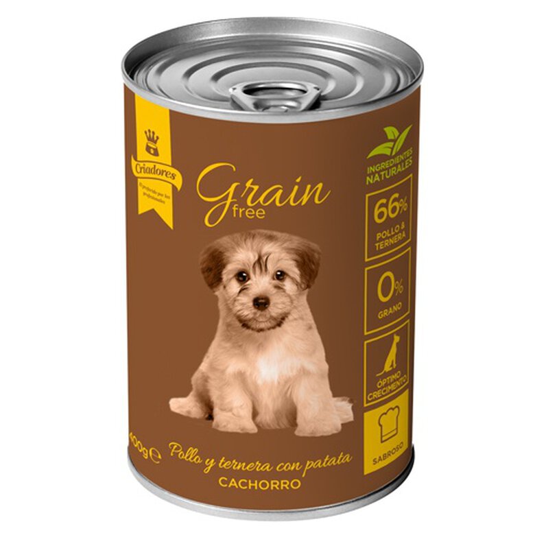 Criadores Grain Free Húmedo cachorro pollo-ternera Imagem número 2 Criadores Grain Free Húmedo cachorro pollo-ternera Imagem número 2
