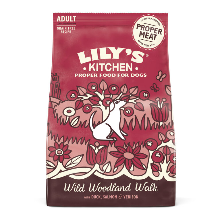 Lily's Kitchen Adult Veado e Pato ração para cães, , large image number null